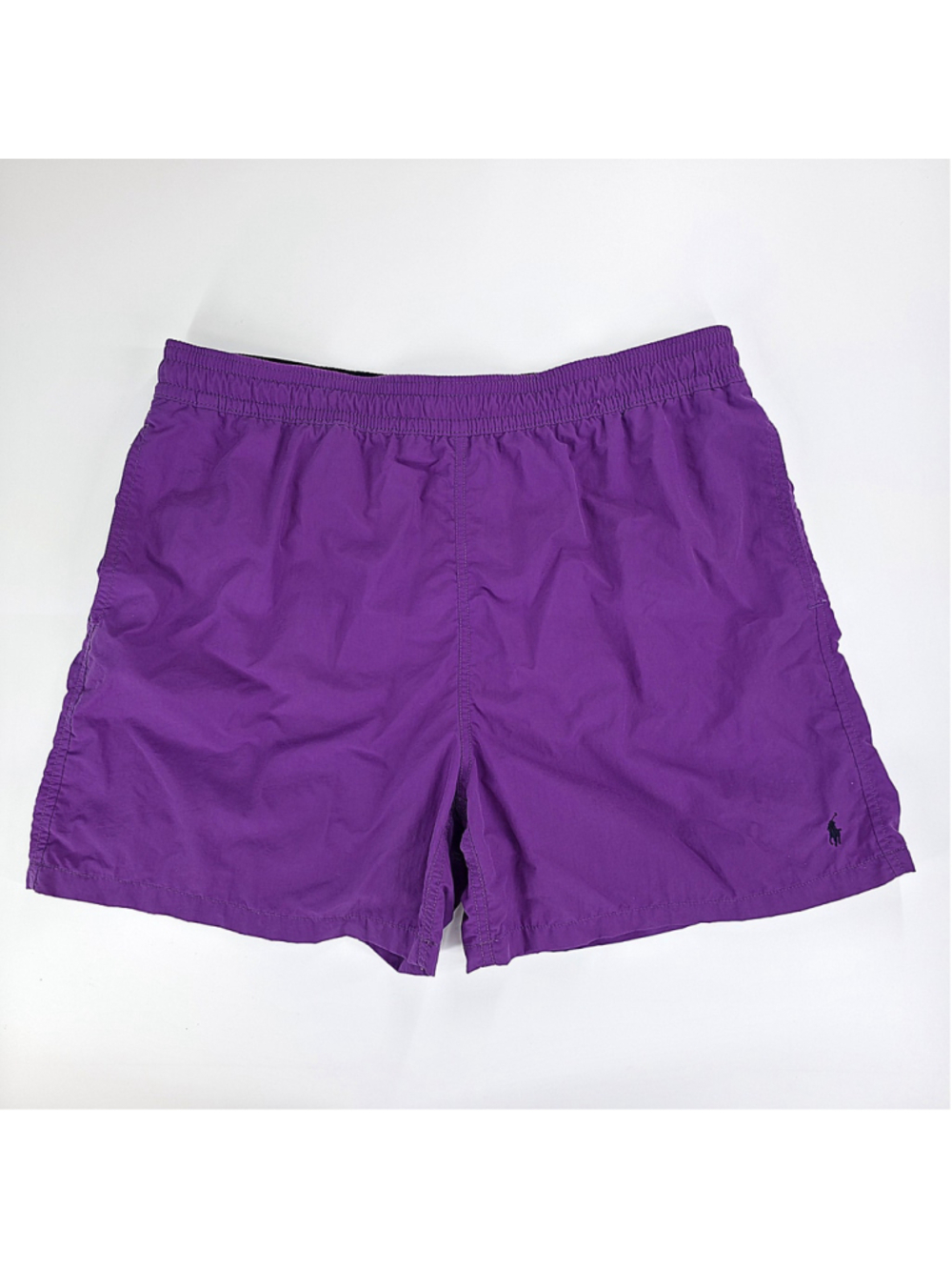 Preppy Resort Polo Ralph Lauren Swim Trunks Men XL Purple 5” Inseam